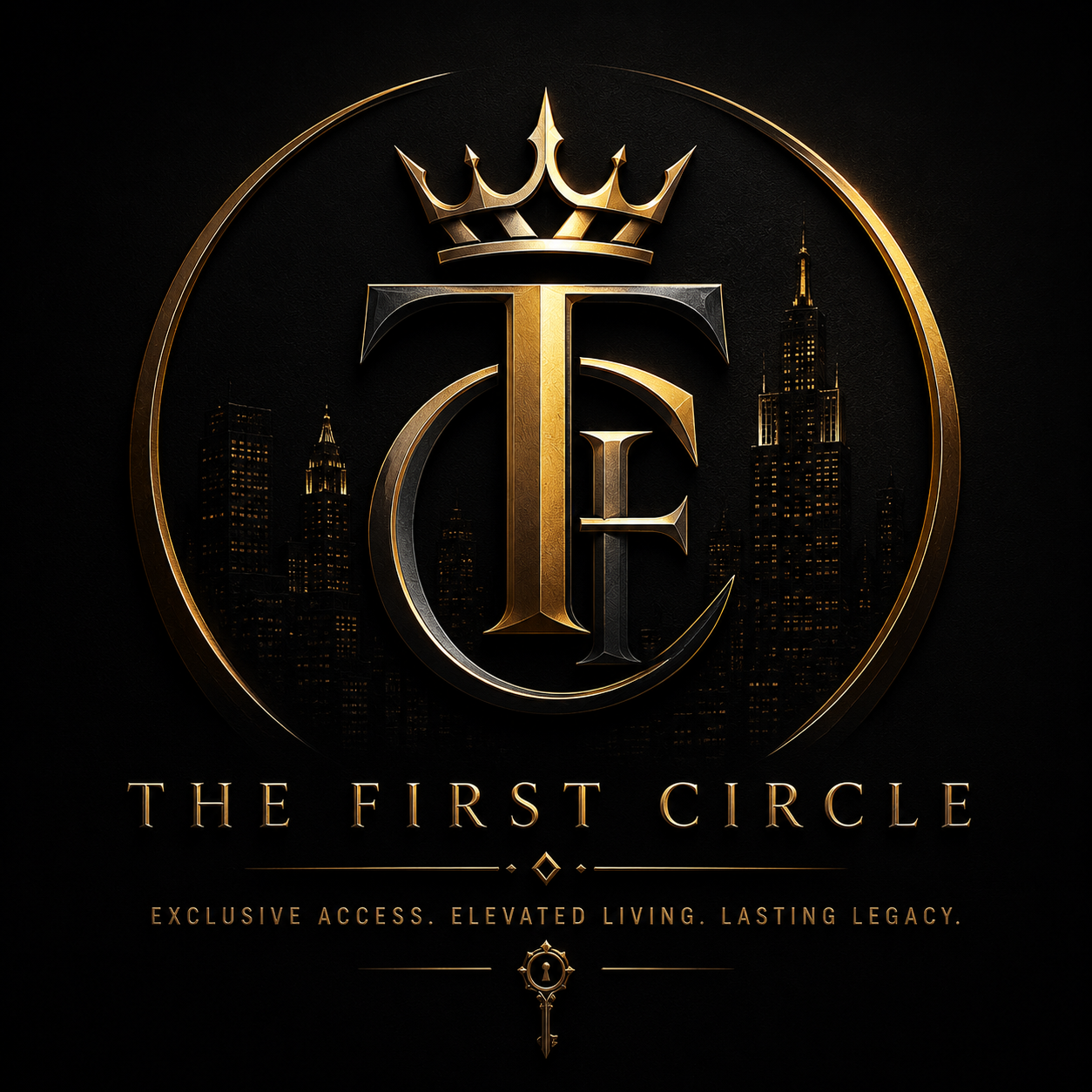 The First Circle crown emblem